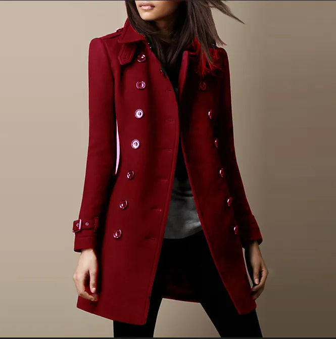 Veste en jean femme courte boutonnée à col 4