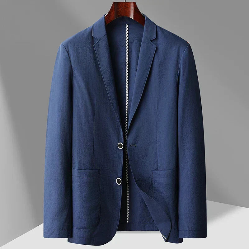 Veste en lin homme légère coupe décontractée 4