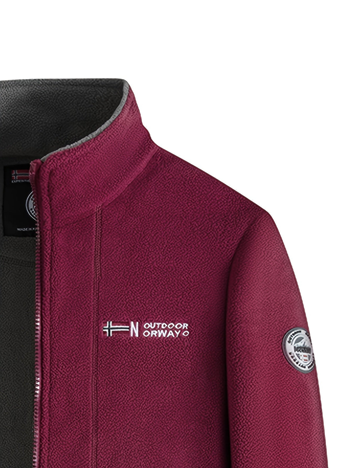 Veste polaire homme légère et chaude à col montant 15