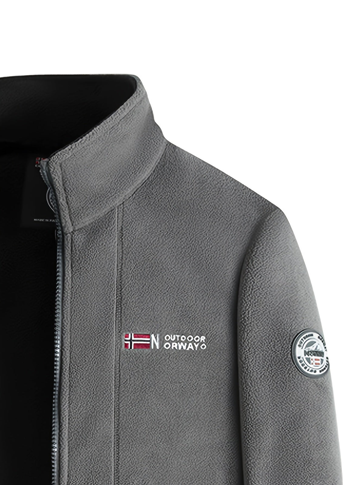 Veste polaire homme légère et chaude à col montant 23