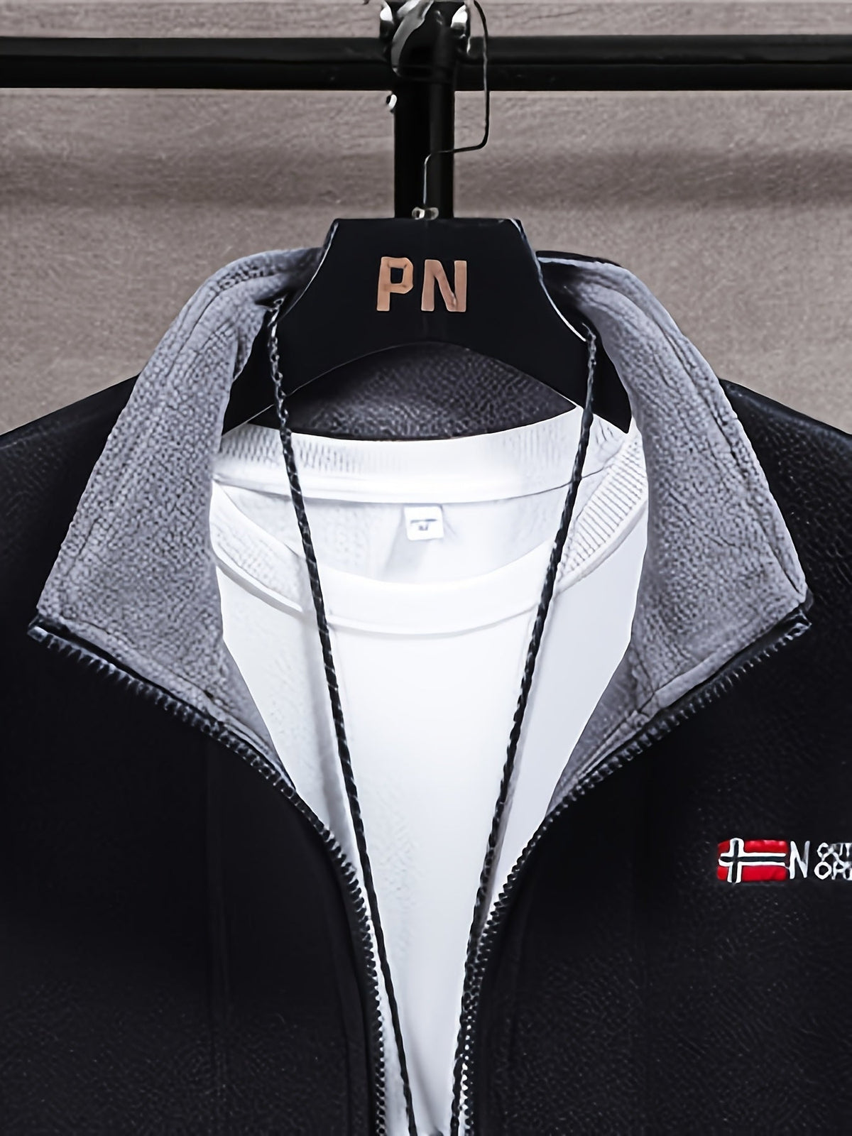Veste polaire homme légère et chaude à col montant 29