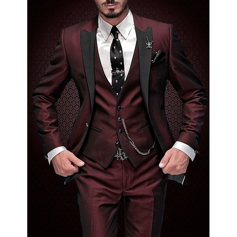 Costume trois pièces pour homme élégant et confortable en lin coupe moderne Adrien