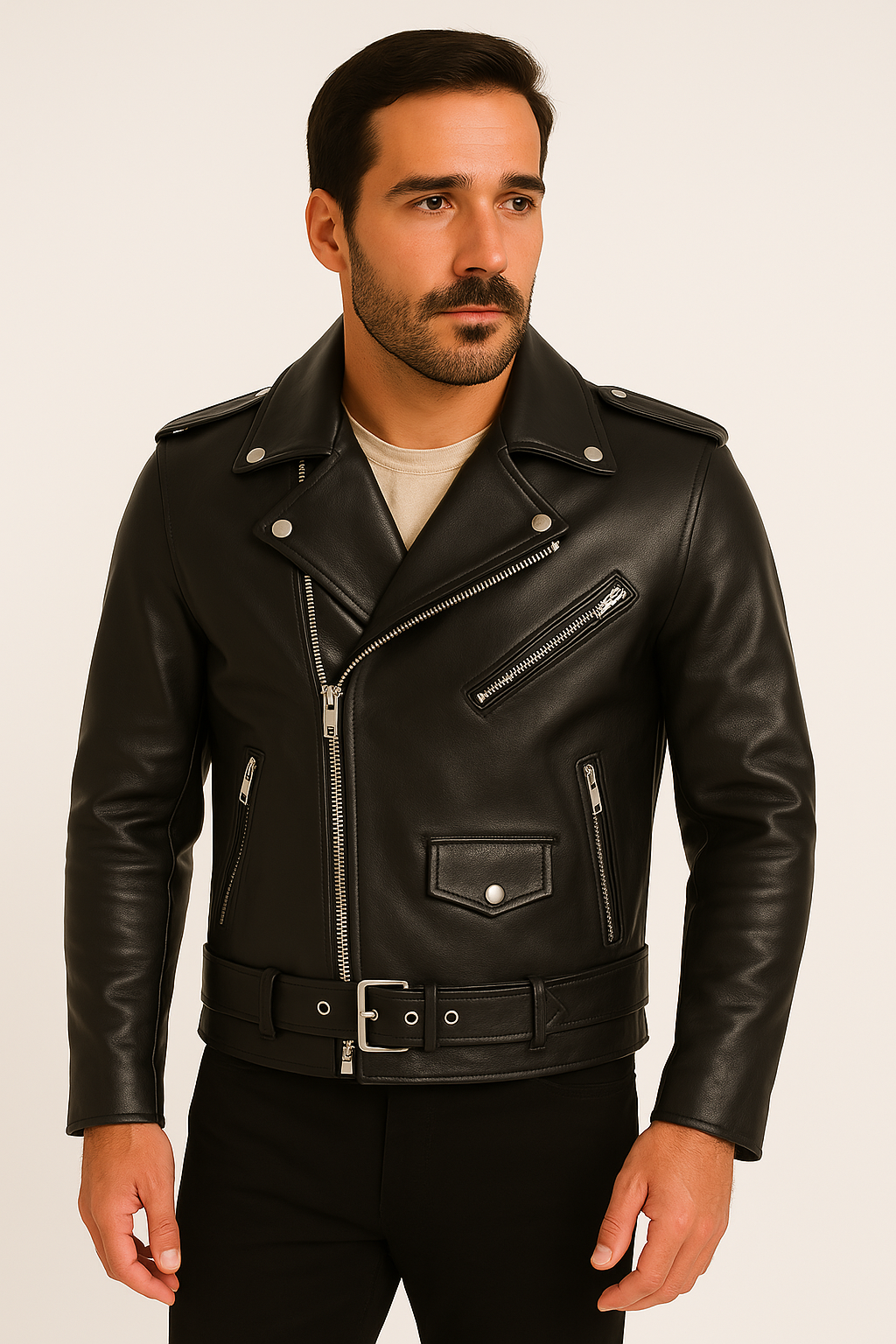 Lucien – Veste homme cuir