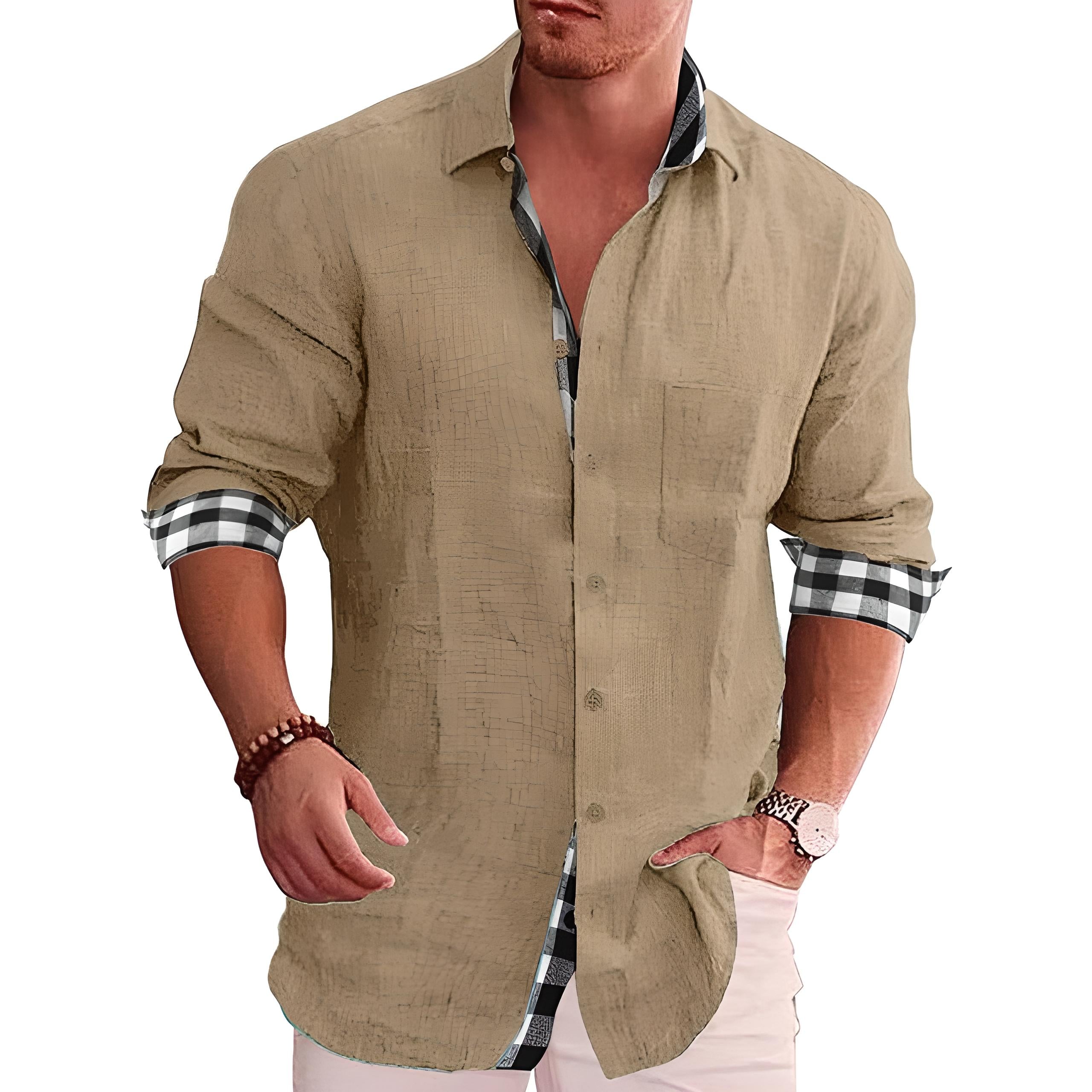 Antoine – Chemise stylée à la coupe moderne pour homme